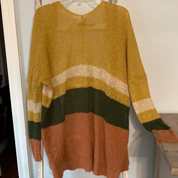 Flyaway striped cardigan sweater by Daytrip - Picture 3 of 4